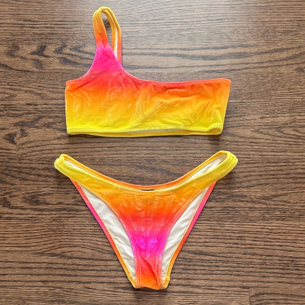 Triangl One-Shoulder Bikini Set